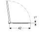Geberit Xeno 2 - Abattant, softclose, blanc 500.537.01.1 Geberit Xeno 2 - Abattant, softclose, blanc 500.537.01.1