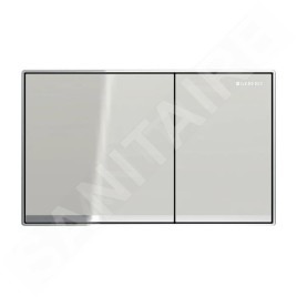 Geberit Sigma60 - Plaque de déclenchement, verre / sable gris 115.640.JL.1