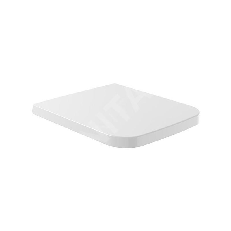 Villeroy & Boch Finion - abattant de WC, SoftClosing, QuickRelease, Stone White 9M88S1RW