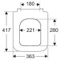 Villeroy & Boch Finion - abattant de WC, SoftClosing, QuickRelease, Stone White 9M88S1RW