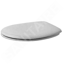Duravit Duraplus - Abattant de WC, blanc 0066300000