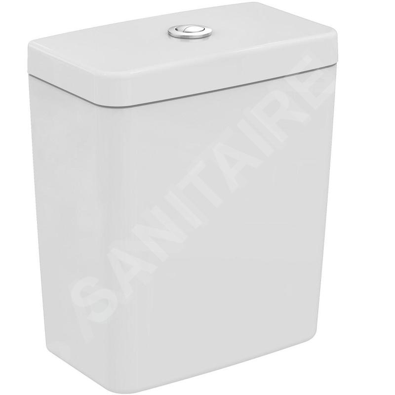 Ideal Standard Connect - Réservoir de chasse d’eau Cube, volume 6 litres, blanc E797001