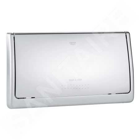 Grohe Accessoires - Plaque de déclenchement, chrome mat 37053P00