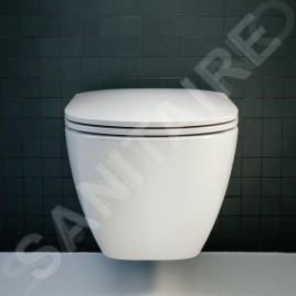 Laufen Lua - WC suspendu, Rimless, LCC, blanc H8200834000001