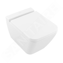 Villeroy & Boch Finion - WC suspendu, DirectFlush, CeramicPlus, Stone White 4664R0RW