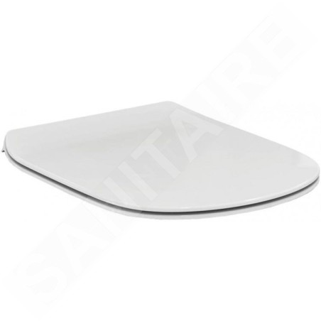 Ideal Standard Tesi - Abattant WC ultra plat, softclose, blanc T3527V1