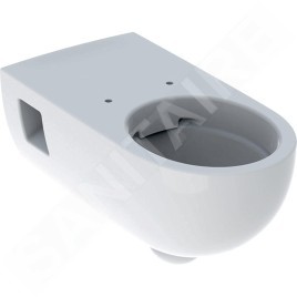 Geberit Selnova - WC suspendu, adapté aux PMR, Rimfree, blanc 500.693.01.2