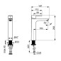 Hansa Basic - Mitigeur de lavabo, chrome 55472203