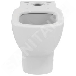 Ideal Standard Tesi - cuvette de WC combi, évacuation basse/arrière, Aquablade, blanc T008201