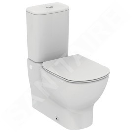Ideal Standard Tesi - cuvette de WC combi, évacuation basse/arrière, Aquablade, blanc T008201