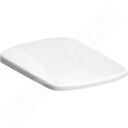 Geberit Selnova Square - Abattant WC, duroplast, blanc 500.332.01.1