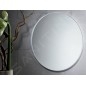 Sapho Accessoires de salle de bains Gedy - Miroir dans un cadre, diamètre 60 cm, blanc 600002