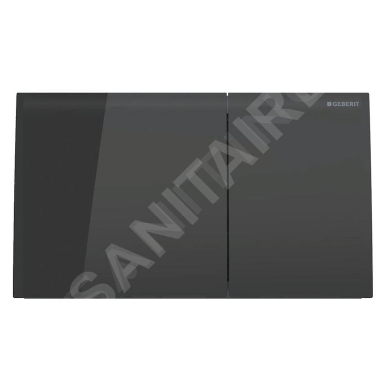 Geberit Sigma70 - Plaque de déclenchement, verre / noir 115.622.SJ.1
