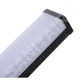 Sapho Kanlux - Luminaire LED Asten, 400x42x110 mm, 8 W, noir mat 26683