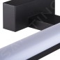 Sapho Kanlux - Luminaire LED Asten, 400x42x110 mm, 8 W, noir mat 26683 Sapho Kanlux - Luminaire LED Asten, 400x42x110 mm, 8 W, noir mat 26683