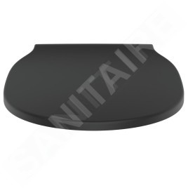 Ideal Standard Connect Air - Abattant WC wrapover, Soft-Close, noir E0368V3