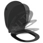 Ideal Standard Connect Air - Abattant WC wrapover, Soft-Close, noir E0368V3