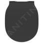 Ideal Standard Connect Air - Abattant WC wrapover, Soft-Close, noir E0368V3