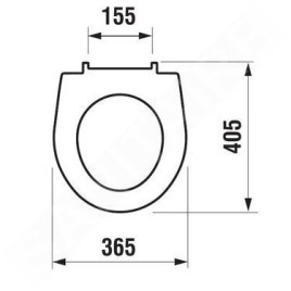 Jika Lyra plus - Abattant WC SlowClose, duroplast, blanc H8933813000001