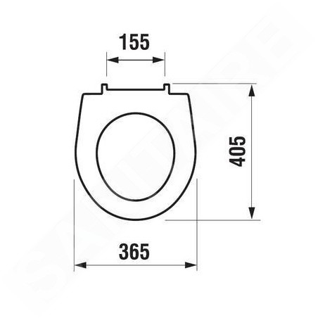 Jika Lyra plus - Abattant WC SlowClose, duroplast, blanc H8933813000001