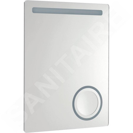 Sapho Astro - Mirroir 600x800 mm, éclairage LED, miroir de rasage MIRL2