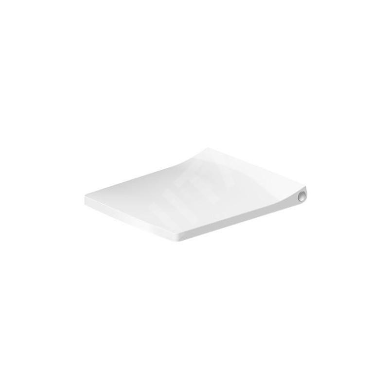 Duravit Viu - Abattant WC Compact, avec SoftClose, blanc 0021290000