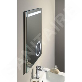 Sapho Astro - Mirroir 600x800 mm, éclairage LED, miroir de rasage MIRL2