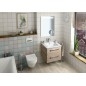 Sapho Astro - Mirroir 600x800 mm, éclairage LED, miroir de rasage MIRL2 Sapho Astro - Mirroir 600x800 mm, éclairage LED, miroir de rasage MIRL2
