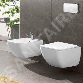 Villeroy & Boch Venticello - WC suspendu, DirectFlush, CeramicPlus, blanc alpin 4611R0R1