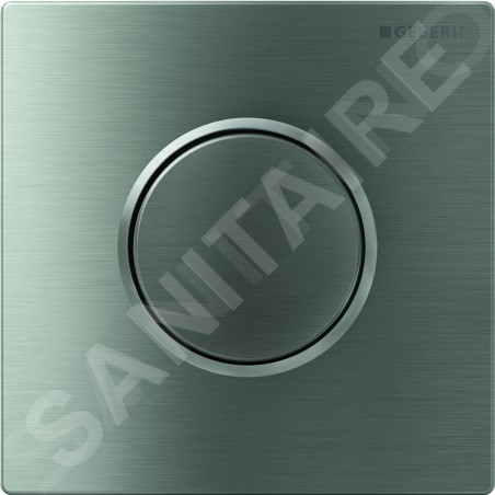 Geberit Sigma10 - Commande du rinçage de l’urinoir, plaque de déclenchement de type 10, inox 116.015.SN.1