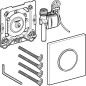 Geberit Sigma10 - Commande du rinçage de l’urinoir, plaque de déclenchement de type 10, inox 116.015.SN.1 Geberit Sigma10 - Commande du rinçage de l’urinoir, plaque de déclenchement de type 10, inox 116.015.SN.1