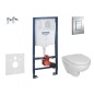 Grohe Rapid SL - Set bâti-support, WC et siège Jika Lyra Plus, plaque de déclenchement Skate Cosmopolita, chrome 38528SET-KJ2 Grohe Rapid SL - Set bâti-support, WC et siège Jika Lyra Plus, plaque de déclenchement Skate Cosmopolita, chrome 38528SET-KJ2