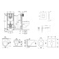 Grohe Rapid SL - Set bâti-support, WC et siège Jika Lyra Plus, plaque de déclenchement Skate Cosmopolita, chrome 38528SET-KJ2 Grohe Rapid SL - Set bâti-support, WC et siège Jika Lyra Plus, plaque de déclenchement Skate Cosmopolita, chrome 38528SET-KJ2