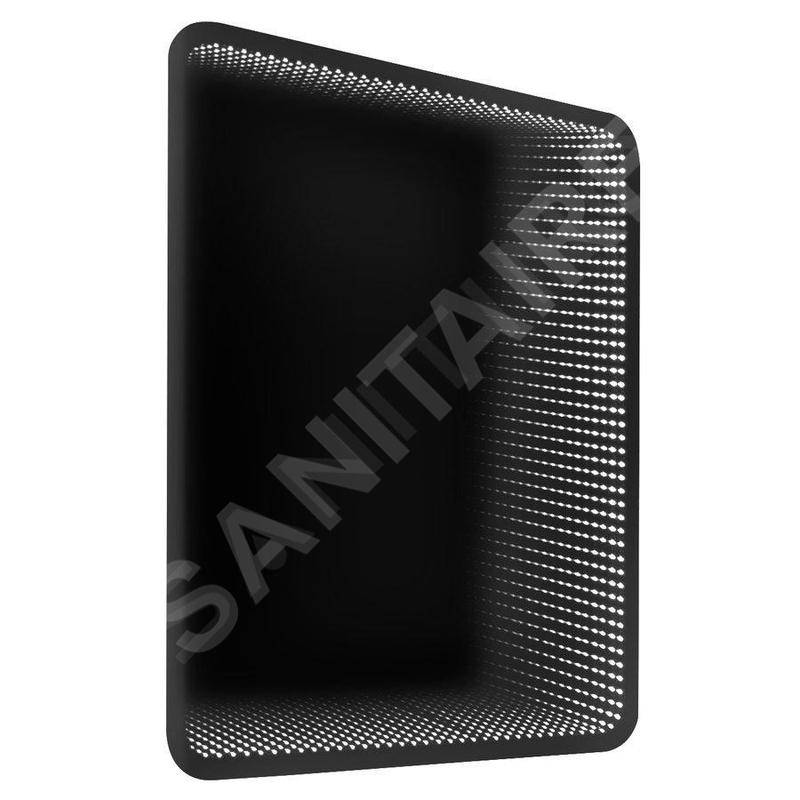 Sapho Miroirs - Miroir Senfineco avec éclairage LED et Effet 3D, 650x800 mm SF115 Sapho Miroirs - Miroir Senfineco avec éclairage LED et Effet 3D, 650x800 mm SF115