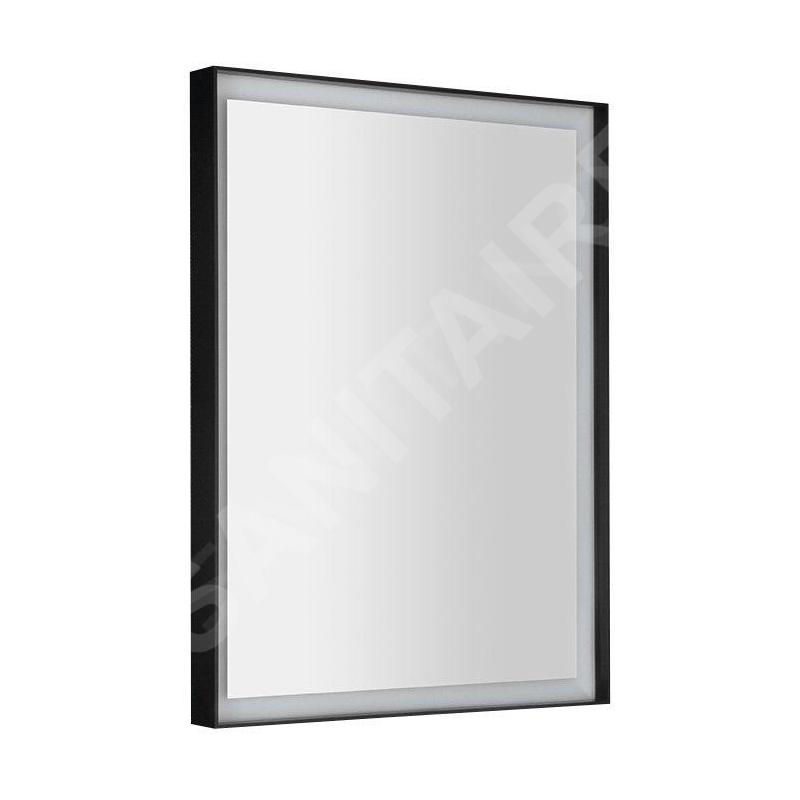 Sapho Sort LED - Mirroir avec éclairage LED, 600x800 mm, noir mat ST080 Sapho Sort LED - Mirroir avec éclairage LED, 600x800 mm, noir mat ST080