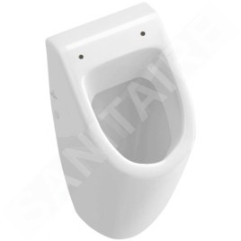 Villeroy & Boch Subway 2.0 - Urinoir à action siphonique pour installation avec abattant, CeramicPlus, blanc alpin 751301R1