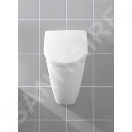 Villeroy & Boch Subway 2.0 - Urinoir à action siphonique pour installation avec abattant, CeramicPlus, blanc alpin 751301R1