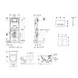 Geberit Duofix - Bâti-support pour WC suspendu avec plaque de déclenchement Sigma 50, blanc alpin + Villeroy Boch – cuvette et