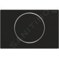 Geberit Sigma10 - Plaque de déclenchement Sigma 10, noir mat/ inox 115.758.14.5