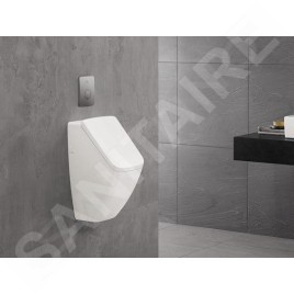 Villeroy & Boch Venticello - Urinoir à action siphonique, 285x545x315 mm, DirectFlush, CeramicPlus, blanc alpin 5504R1R1