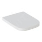 Geberit Selnova Square - abattant de WC, duroplast, Softclose, blanc 501.556.01.1
