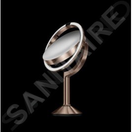 Simplehuman Miroirs cosmétiques - Miroir cosmétique avec éclairage LED, rose gold ST3034