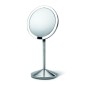 Simplehuman Miroirs cosmétiques - Miroir cosmétique de voyage avec éclairage LED, inox ST3004