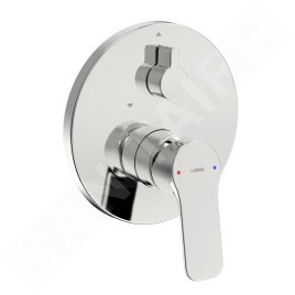 Hansa Basic - Mitigeur encastrable, pour 2 sorties, chrome 80559003