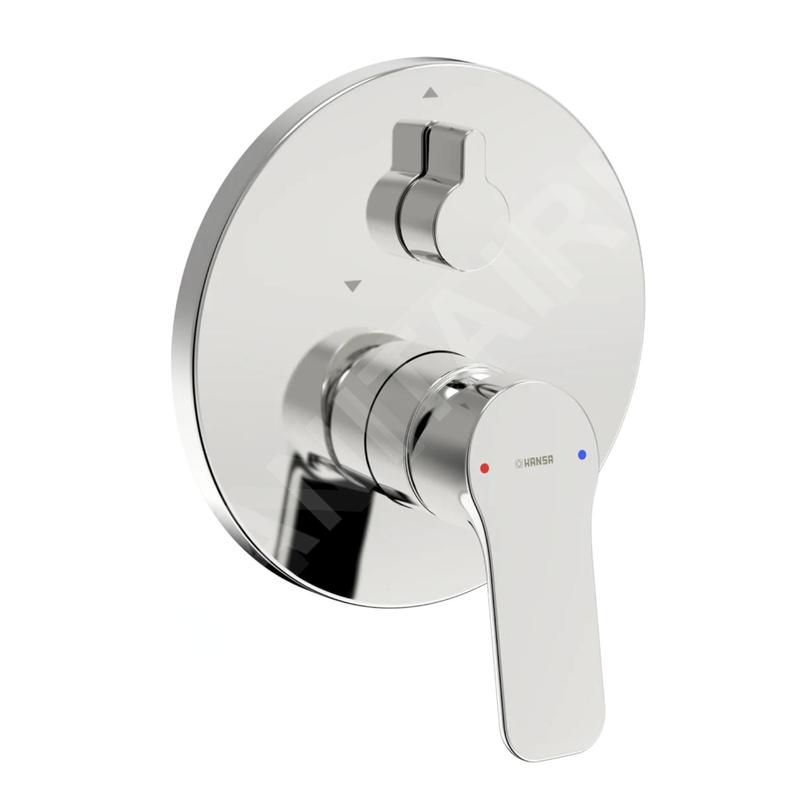 Hansa Basic - Mitigeur encastrable, pour 2 sorties, chrome 80559003