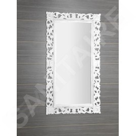 Sapho Miroirs - Miroir Scule en cadre 800x1500 mm, blanc IN328