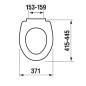 Jika Zeta - abattant WC, duroplast, SlowClose, blanc H8932760000001