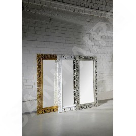Sapho Miroirs - Miroir Scule en cadre 800x1500 mm, blanc IN328