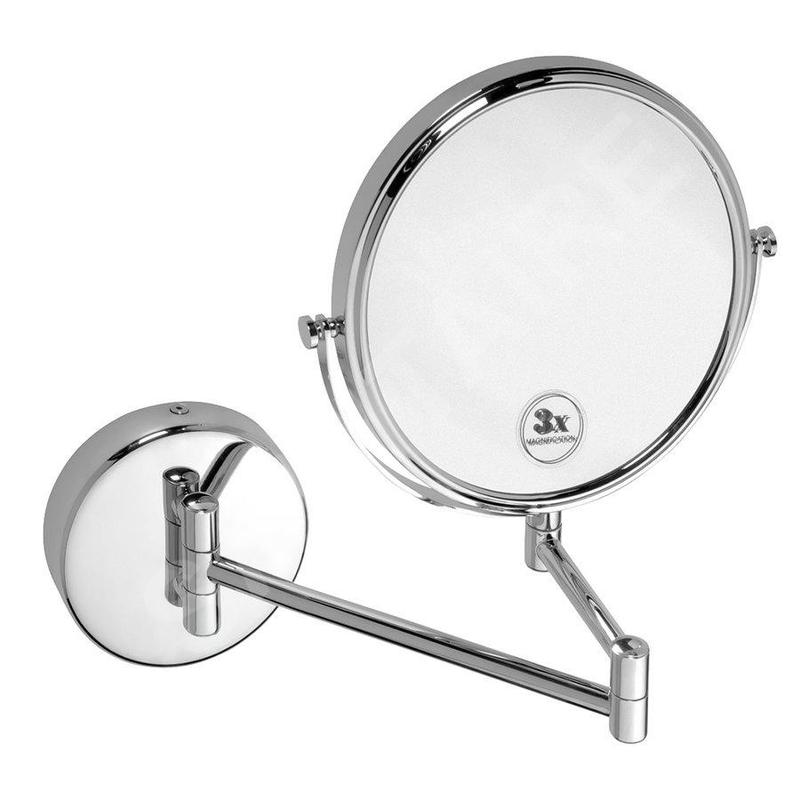Sapho X-Round - Miroir de rasage mural, chrome XR006 Sapho X-Round - Miroir de rasage mural, chrome XR006