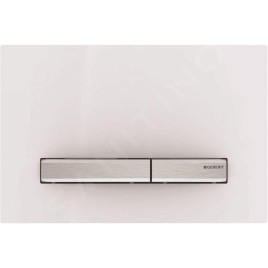 Geberit Kombifix - Set de bâti-support, WC suspendu Rimless+ abattant SoftClose Ideal Standard Tesi, plaque de déclenchement